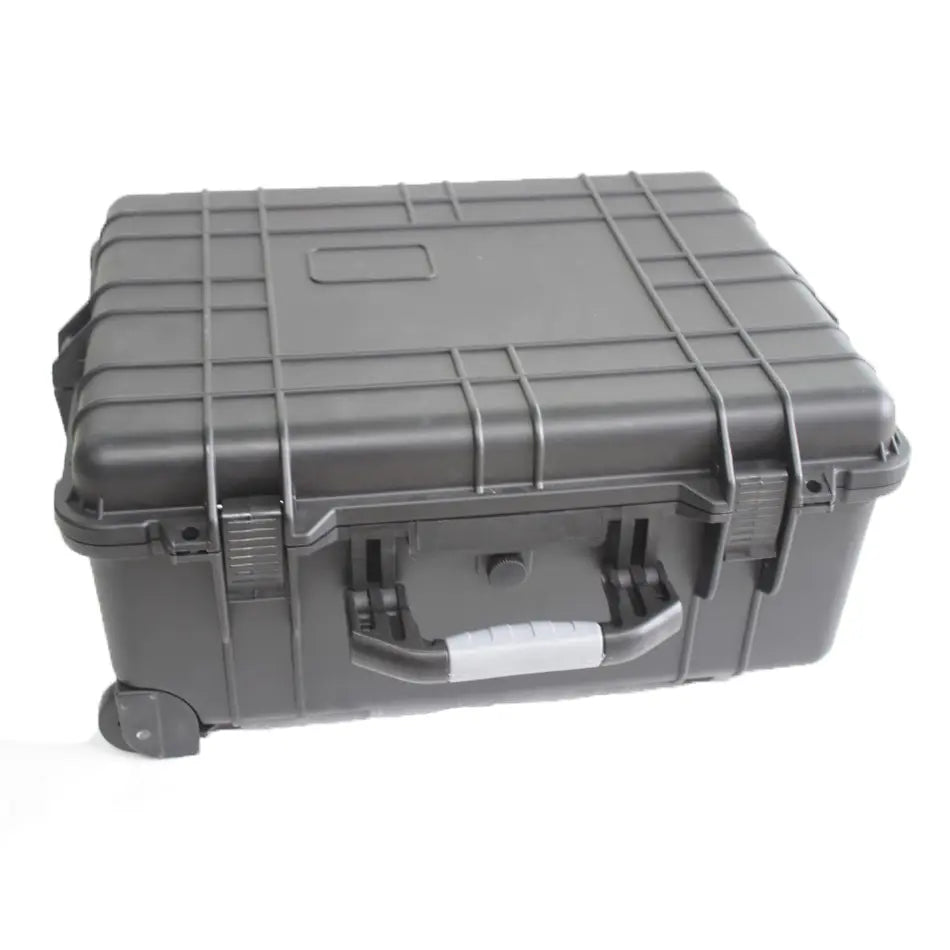 Durable Heavy-Duty Rolling Trolley Tool Case: Pelican 1560 Luggage Storage Box with Foam and Wheels - Delicate Leather