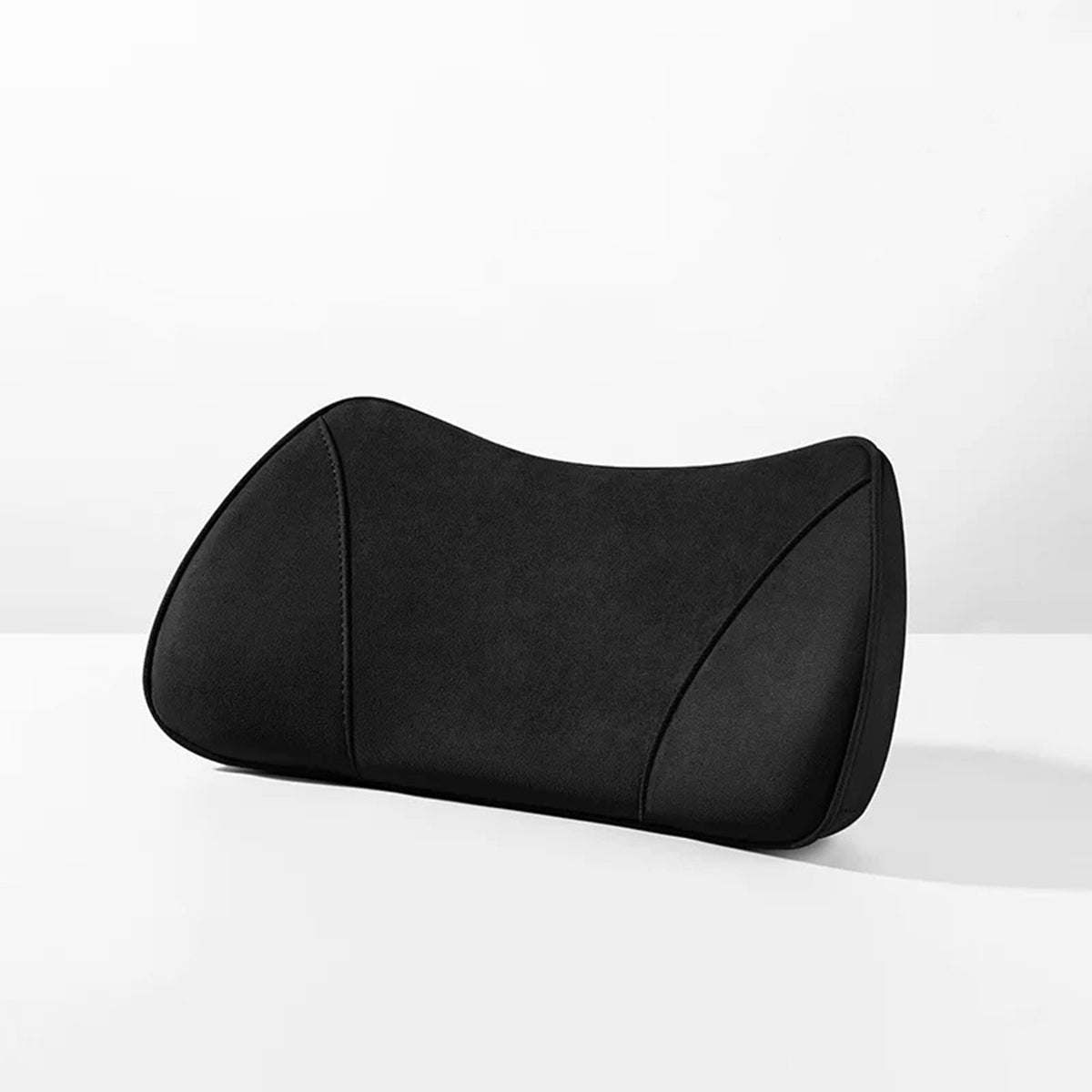 Fashionable Comfort Car Cushions: Alleviate Lower Back Pain with Waist Cushions and Backrest Pillows for Posture Correction - Delicate Leather