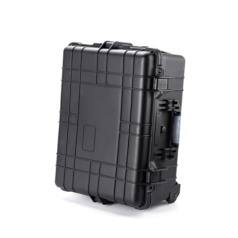 Durable Heavy-Duty Rolling Trolley Tool Case: Pelican 1560 Luggage Storage Box with Foam and Wheels - Delicate Leather
