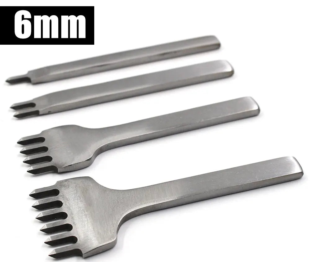 Spacing Punch Tool For Leather Hole Punches - Lacing Stitching Sewing DIY Leather Craft Tools