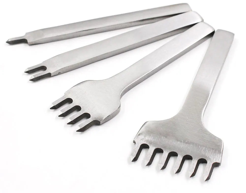 Spacing Punch Tool For Leather Hole Punches - Lacing Stitching Sewing DIY Leather Craft Tools