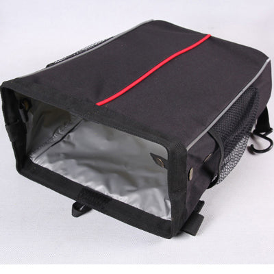 Foldable Leakproof and Waterproof Car Back Seat Litter Organizer and Trash Bag - Delicate Leather