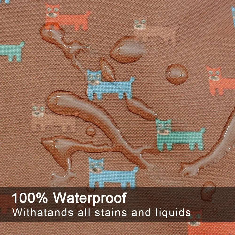 Dog Car Seat Cover Folding Hammock - Waterproof Pet Travel Carrier Bag for Cats and Dogs - Delicate Leather