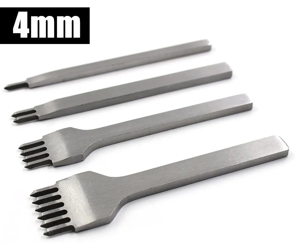 Spacing Punch Tool For Leather Hole Punches - Lacing Stitching Sewing DIY Leather Craft Tools