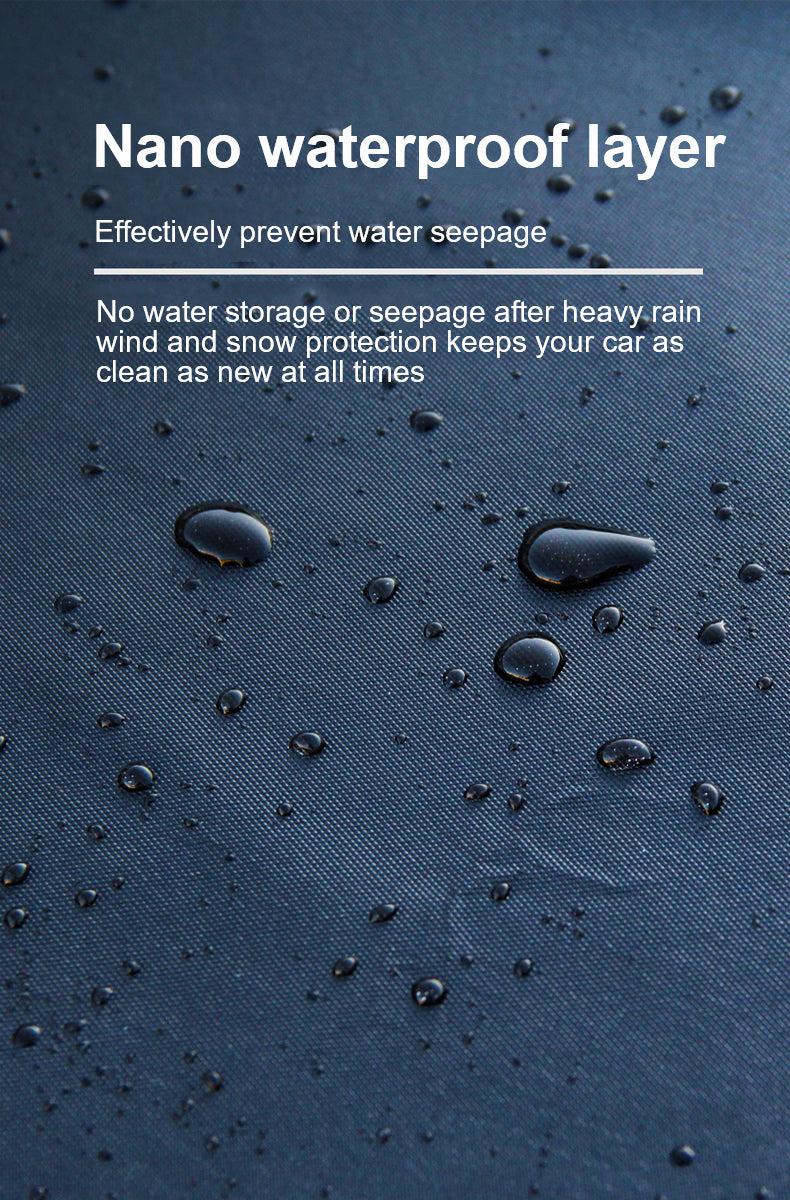 All Weather Universal Fit Anti-UV Proof Outdoor Custom Auto Exterior Parking Waterproof Car Cover for SUV - Delicate Leather