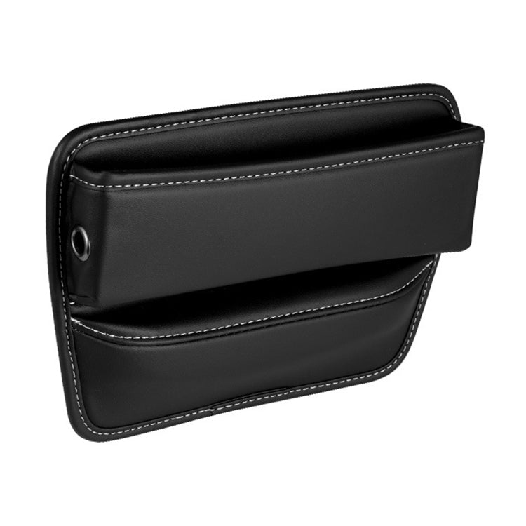 Car Seat Gap Filler Organizer, Custom For All Cars, Car Back Seat Cushion Organizer - Car Seat Gap Filler and Storage Box, Automotive Car Seat Gap Filler Organizer - Delicate Leather