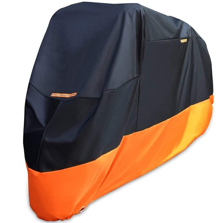 Polyester Taffeta Motorcycle and Electrical Car Cover - Waterproof Outdoor Protection - Delicate Leather
