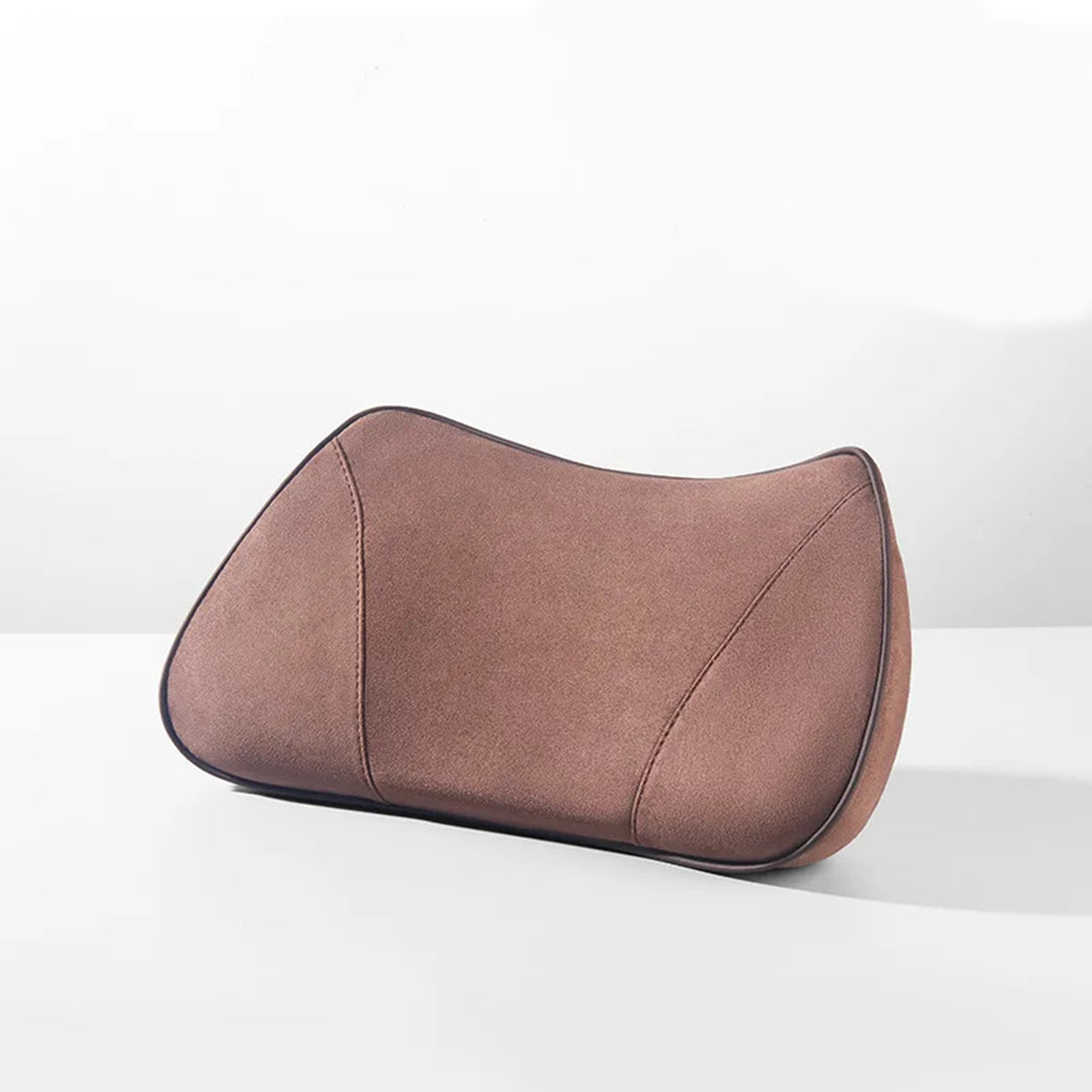 Fashionable Comfort Car Cushions: Alleviate Lower Back Pain with Waist Cushions and Backrest Pillows for Posture Correction - Delicate Leather