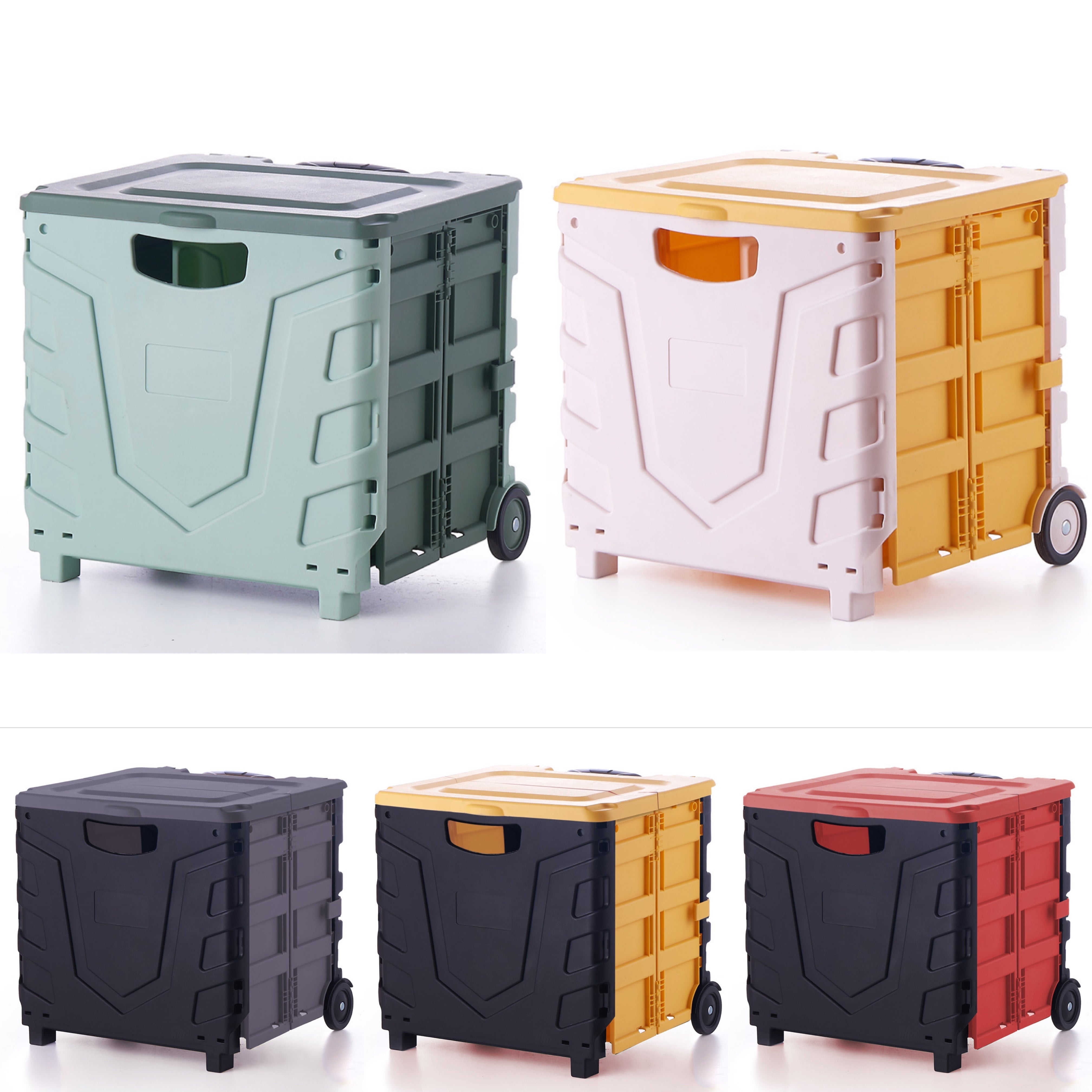 Suitcase Travel Organizer Storage Boxes - Fishing Tool Box Storage Bins - Delicate Leather