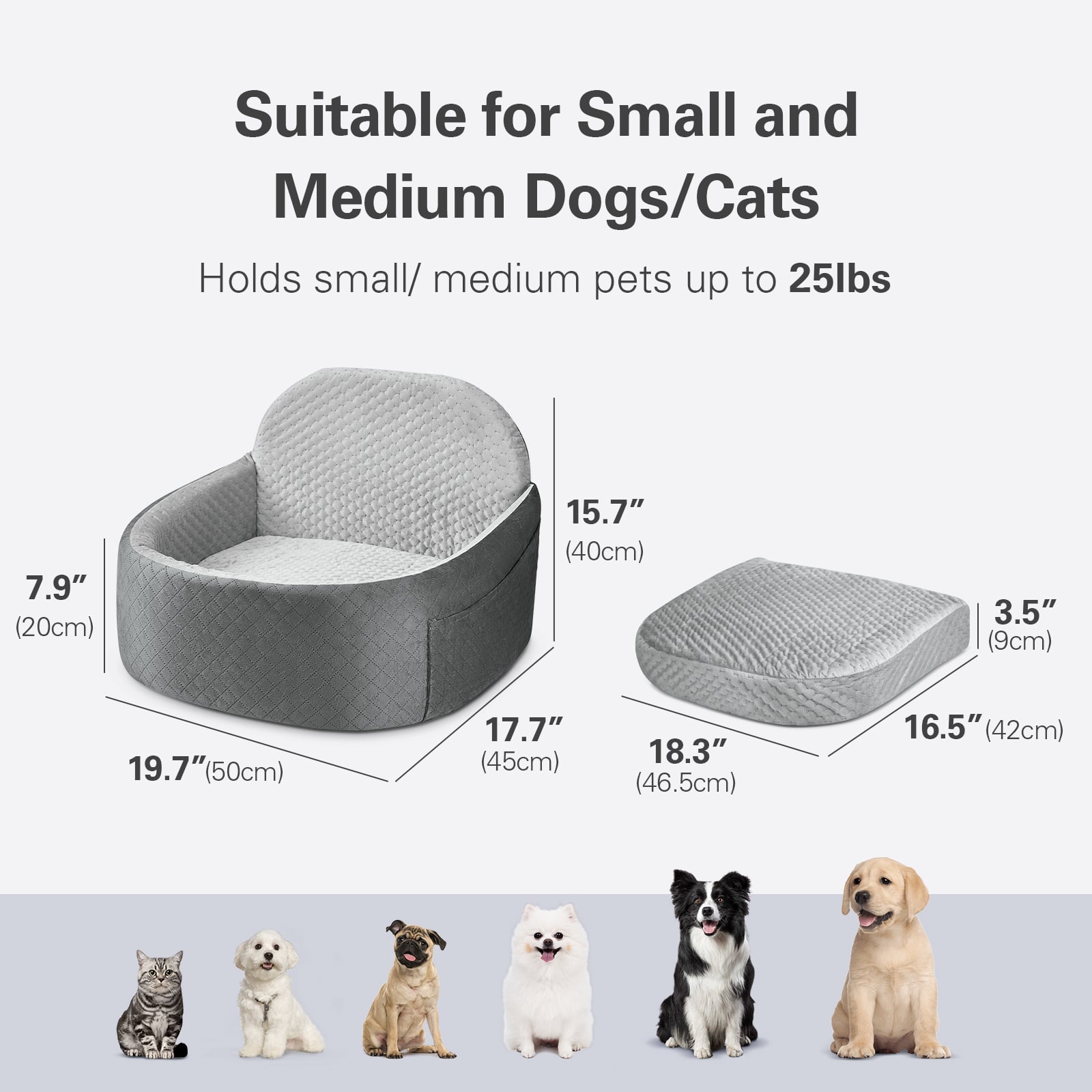 2024 New Version Pet Dog Car Seat Carrier Bed Soft Travel Safe Multipurpose Durable Pet Car Seat