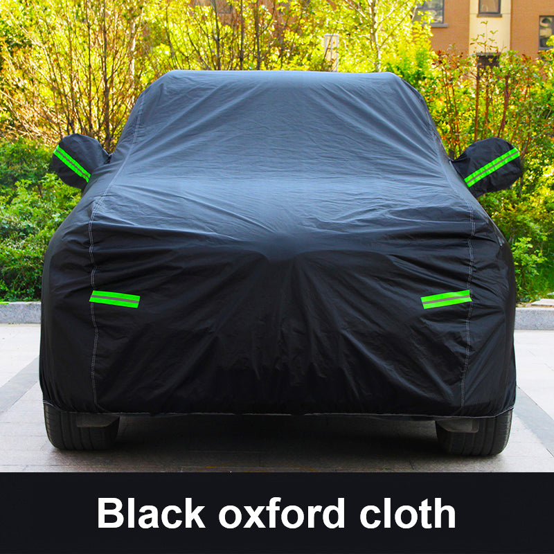 All Weather Universal Fit Anti-UV Proof Outdoor Custom Auto Exterior Parking Waterproof Car Cover for SUV - Delicate Leather