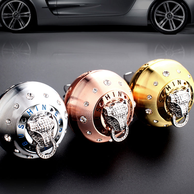 Perfume Oil Vent Clip Car Air Freshener - Delicate Leather