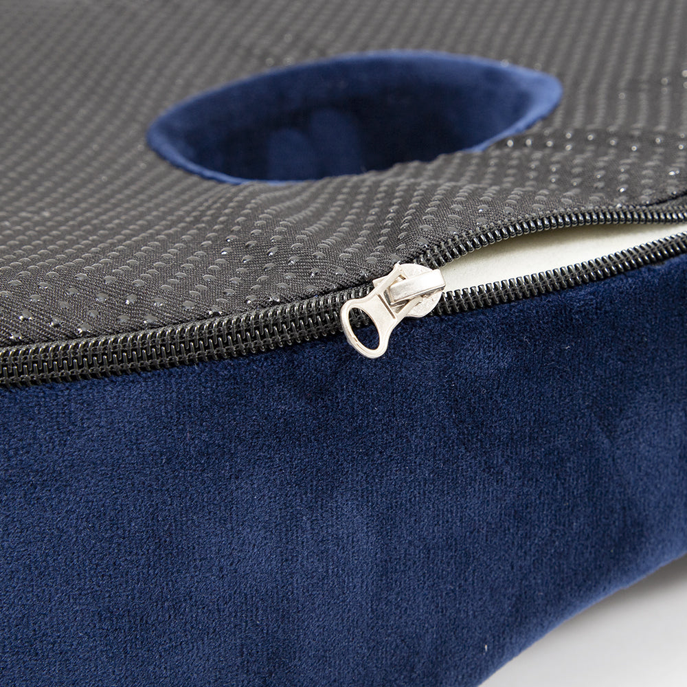High-Quality Foam Seat Cushion - Coccyx Orthopedic Memory Foam Cushion for Office Chair - Delicate Leather