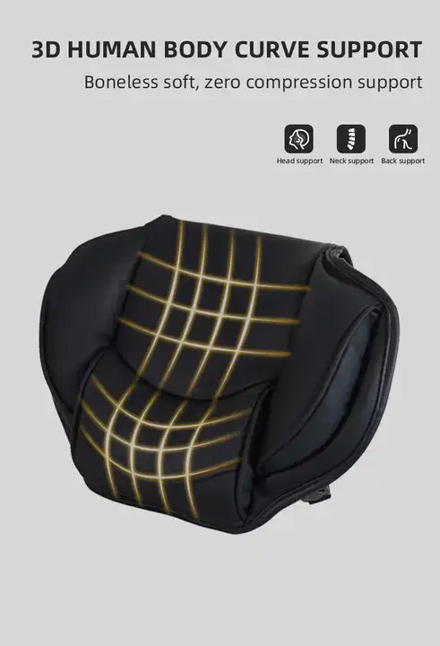 Elevate Your Driving Experience with the Upscale and Stylish Car Neck Pillow - Crafted from Leather and Memory Foam - Delicate Leather