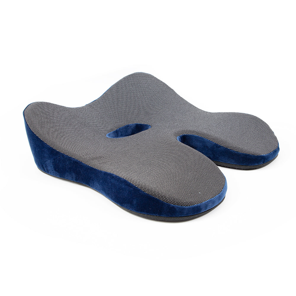 High-Quality Foam Seat Cushion - Coccyx Orthopedic Memory Foam Cushion for Office Chair - Delicate Leather