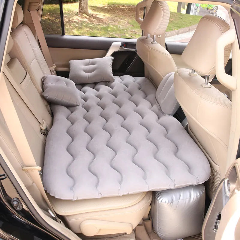 Inflatable Mattress Air Bed Sleep Rest Car SUV Travel Bed Universal Car Seat Bed Multi Functional for Outdoor Camping Beach