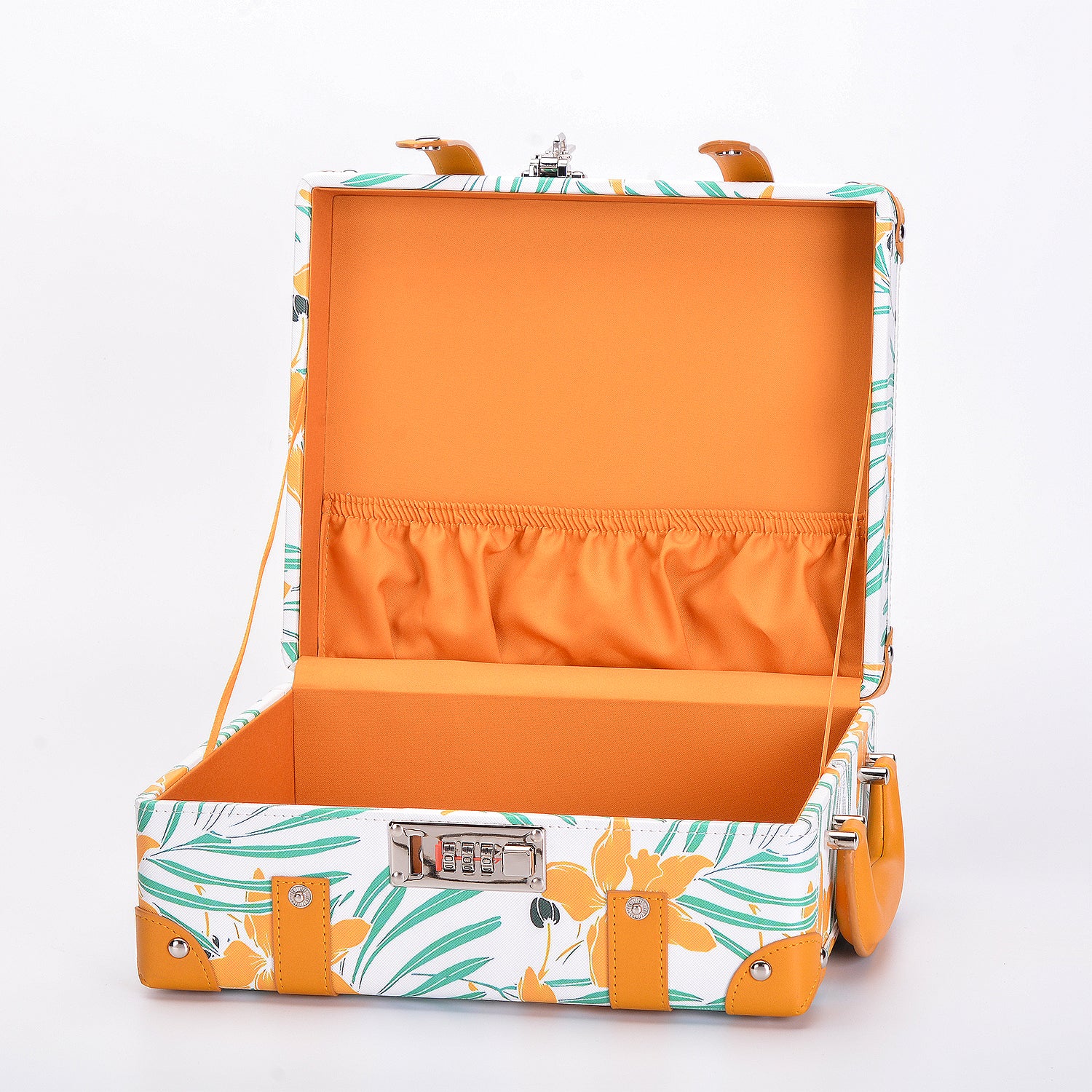 High-End Luxury Custom PU Leather Paper Cardboard Suitcase Box
