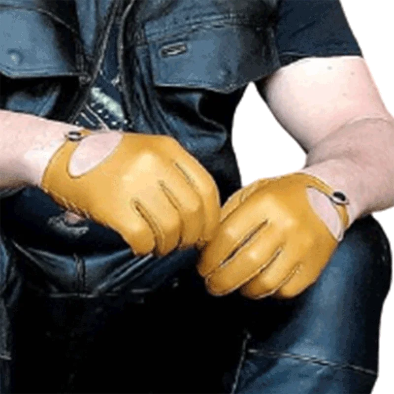 Men Luxury Genuine Leather Gloves - Delicate Leather
