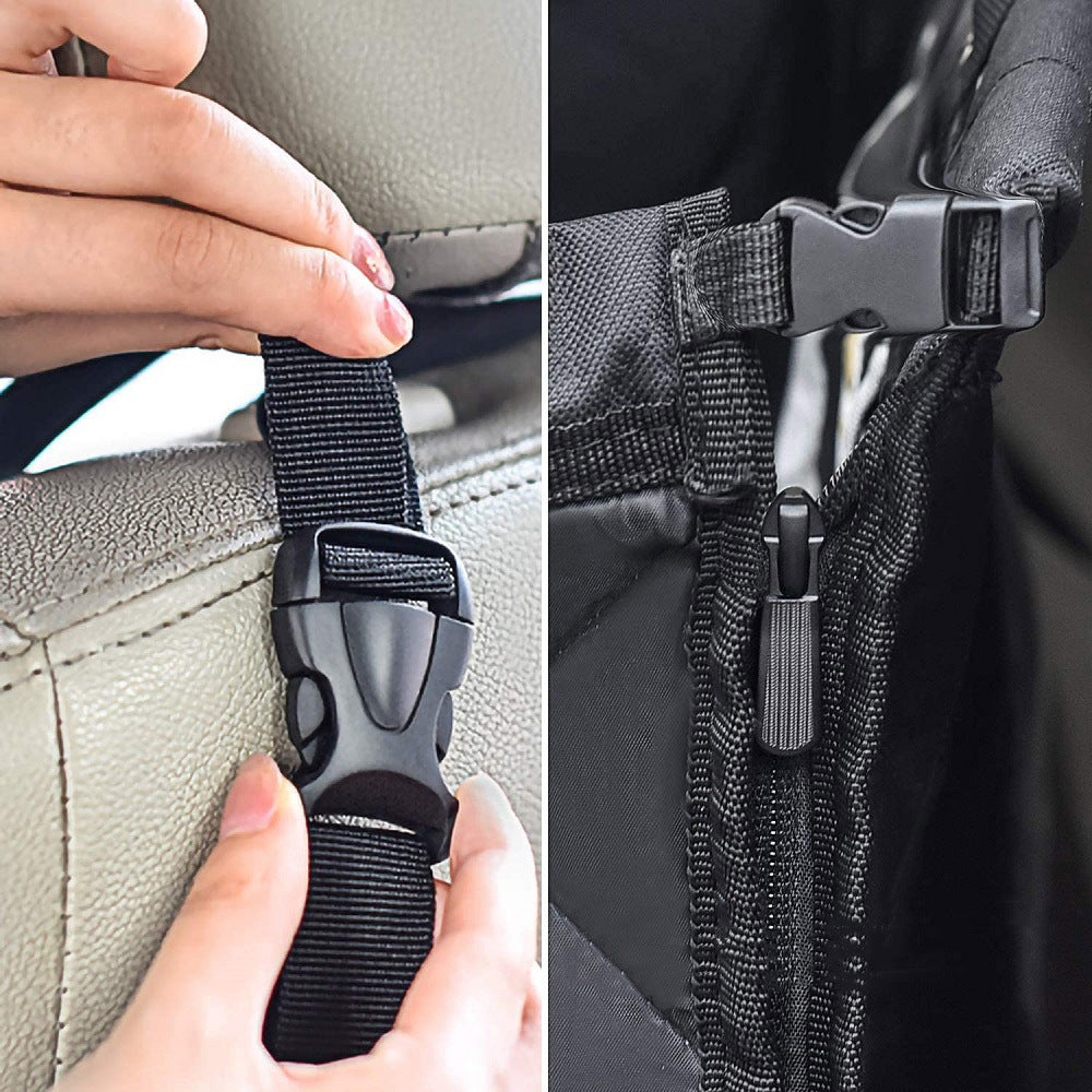 Popular Car Dog Pad Waterproof Rear Seat Cushion Pet Travel Dog Car Stereoscopic Seat Cover - Delicate Leather