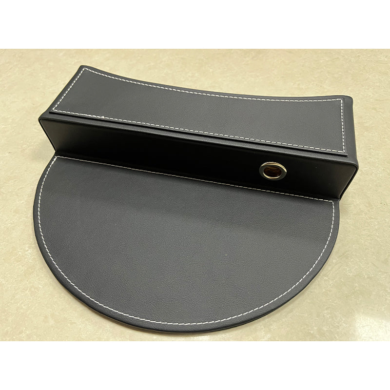 Car Seat Gap Filler Organizer, Custom For All Cars, Car Seat Clip Organizer - Seam Storage Box & Multi-functional Interior Storage Bag Seat Side Organizer - Delicate Leather