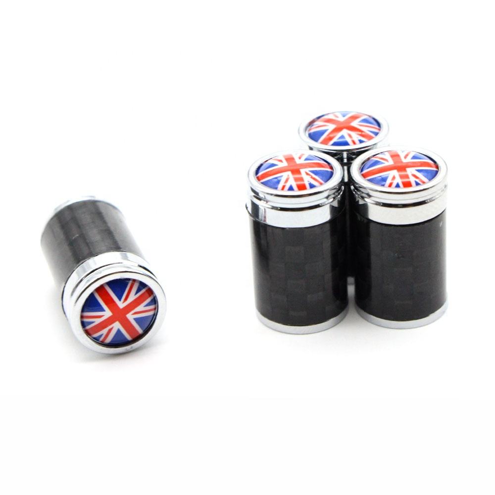 Carbon Fiber Tire Gate Valve Stem Cover for Car