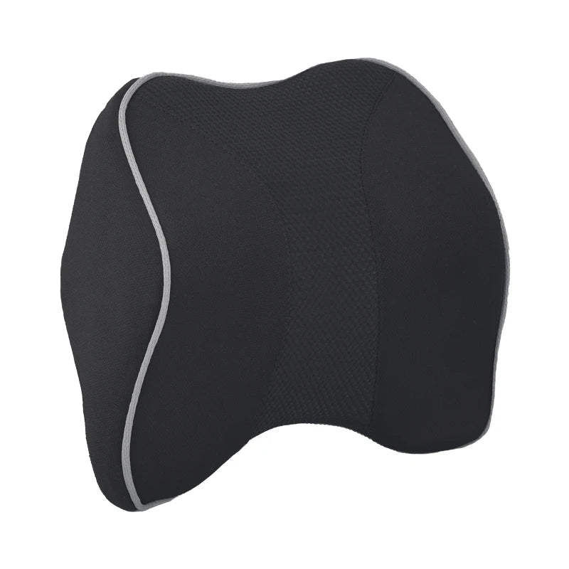 Memory Foam Car Neck Support Pillow - Delicate Leather