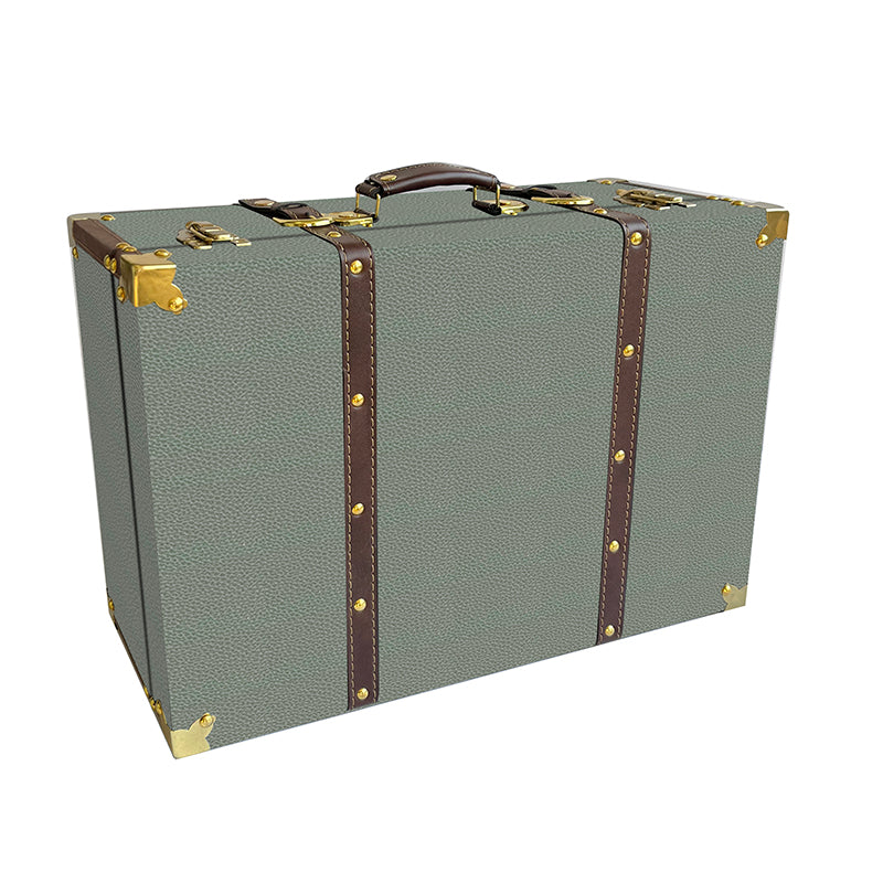 Free Sample Wood Vintage Big Luggage Box