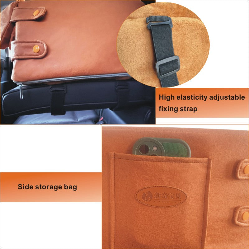 Car Central Control Pet Litter - Cat Car Safety Seat, Four Seasons General Pet Travel Nest - Delicate Leather