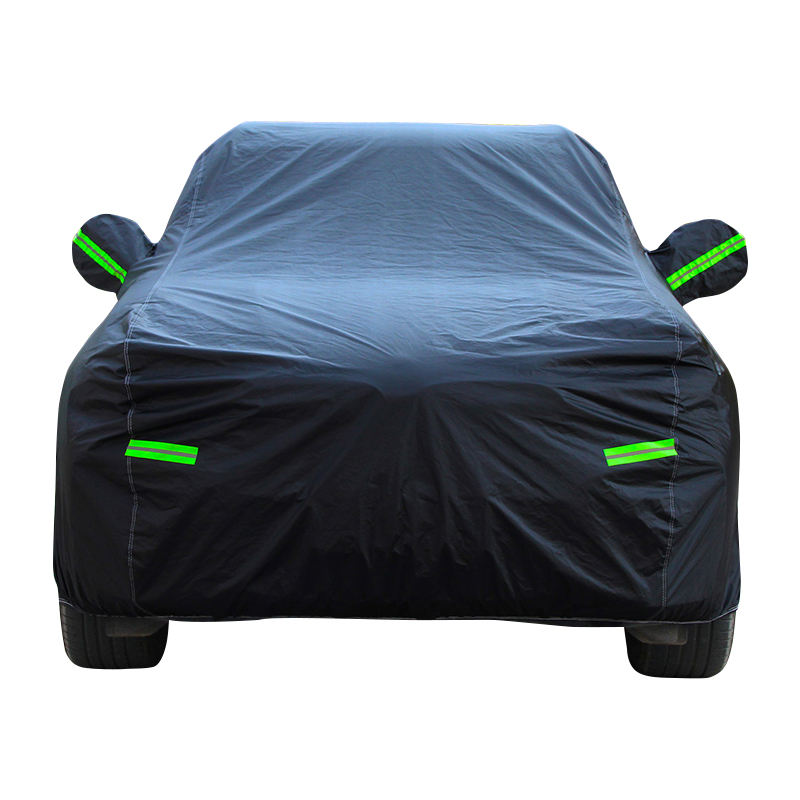 All Weather Universal Fit Anti-UV Proof Outdoor Custom Auto Exterior Parking Waterproof Car Cover for SUV - Delicate Leather