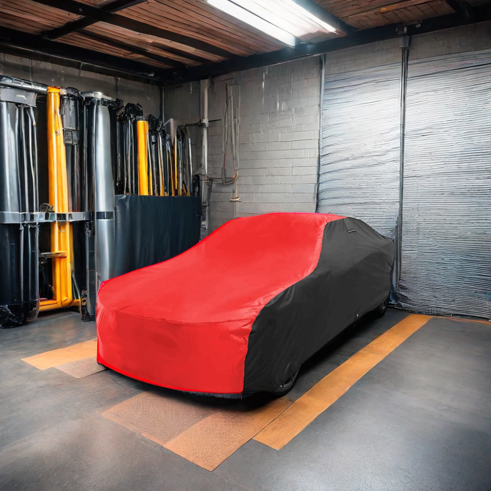 Outdoor Full Car Cover - Waterproof, Dustproof, Windproof, UV Protective Cover - Delicate Leather