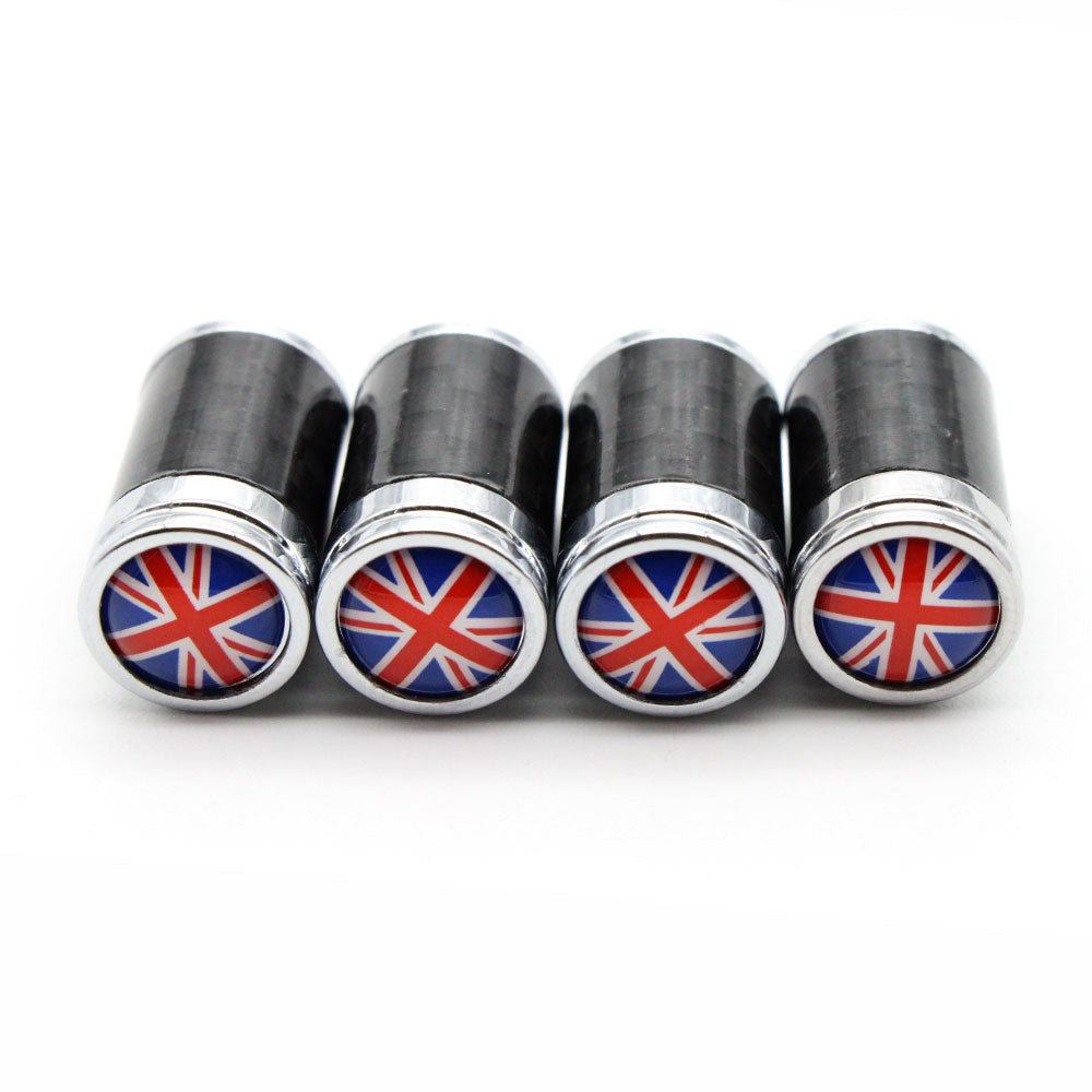 Carbon Fiber Tire Gate Valve Stem Cover for Car