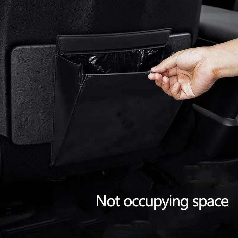 Waterproof Car Trash Can Garbage Bin - Leak Proof Auto Storage Pockets, Car Accessories