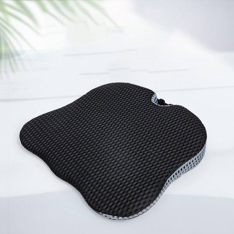 Office Seat Cushion - Memory Cotton Antiskid Butt Cushion - Delicate Leather