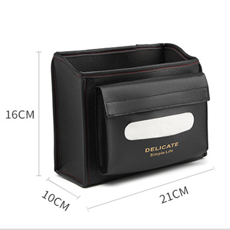 High-Quality Car Seat Back Headrest Organizer Storage Box