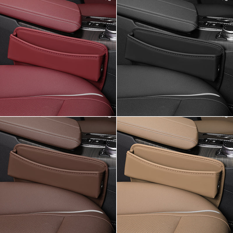 Car Seat Gap Filler Organizer, Custom Fir For Your Cars, 2024 Nappa Leather Car Gadgets - Car Seat Gap Filler Organizer & Interior Storage Accessories