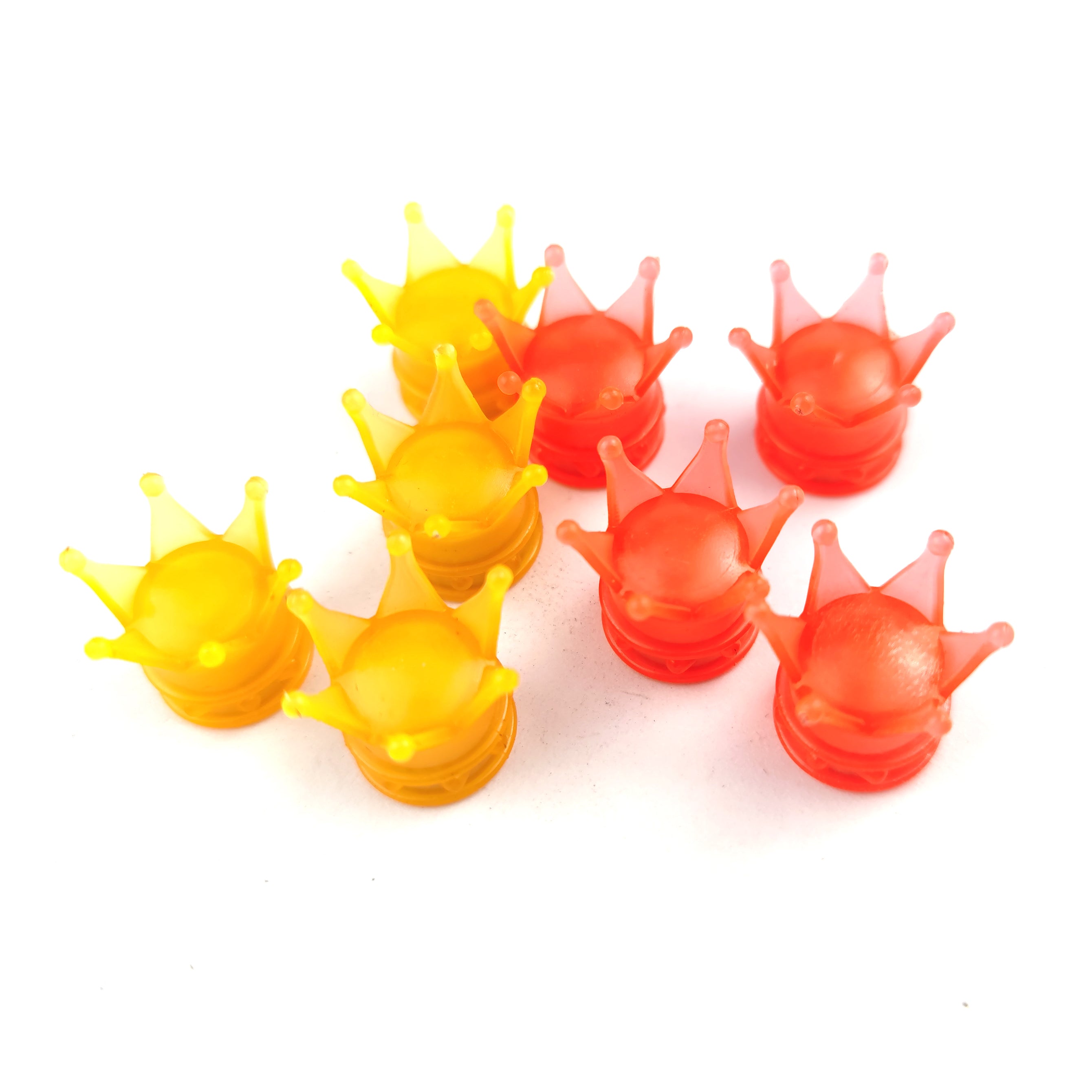 Crown Luminous Universal Fluorescent Anti-theft Tire Air Valve Stem Dust Cover Car Tire Valve Caps