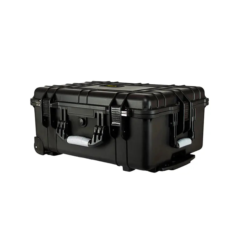 Durable Heavy-Duty Rolling Trolley Tool Case: Pelican 1560 Luggage Storage Box with Foam and Wheels - Delicate Leather