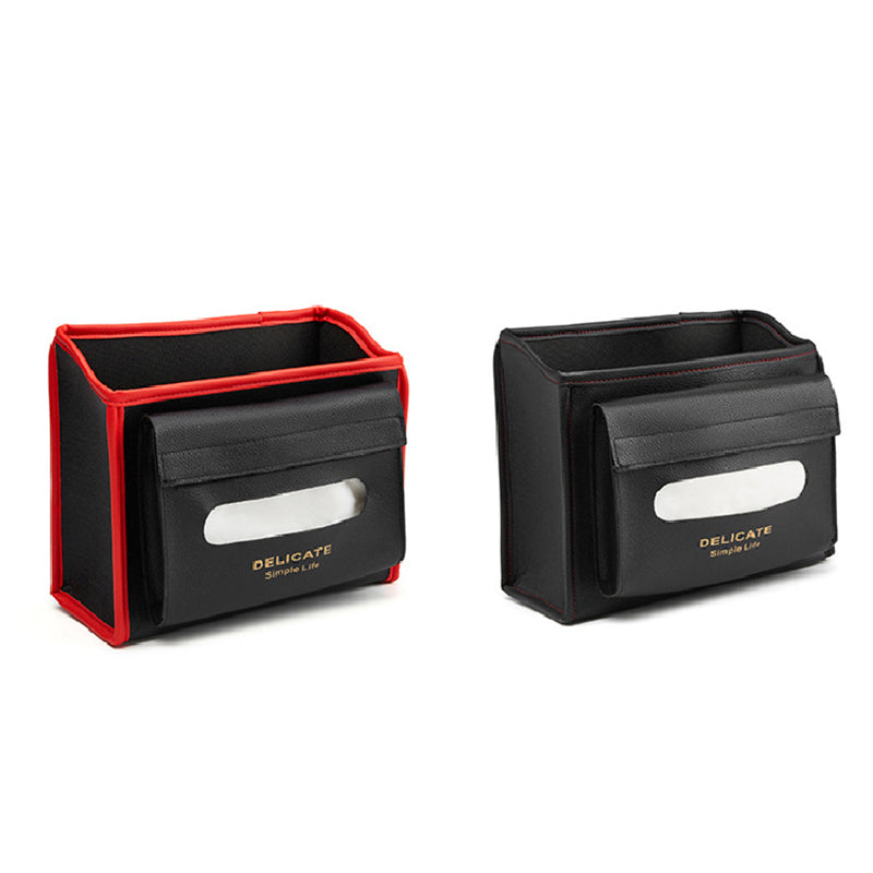 High-Quality Car Seat Back Headrest Organizer Storage Box