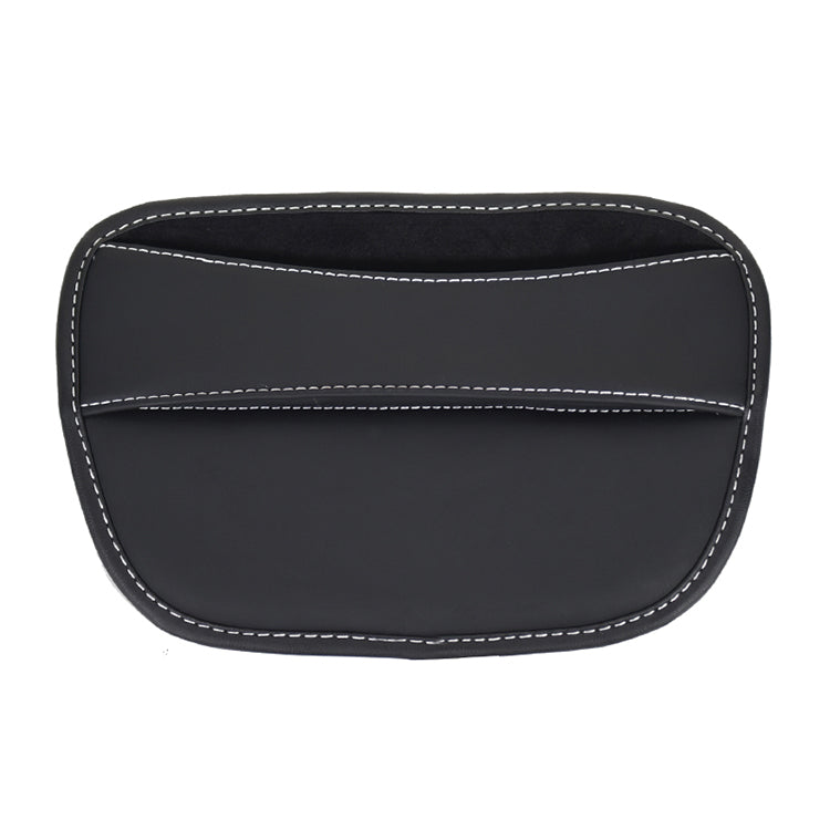 PU Leather Auto Console Catcher Gap Filler - Multifunctional Car Seat Gap Organizer and Car Interior Accessory, Custom For All Cars - Delicate Leather
