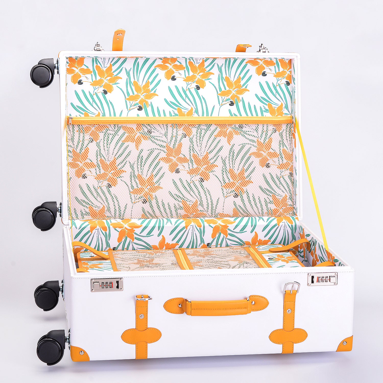 High-End Luxury Custom PU Leather Paper Cardboard Suitcase Box