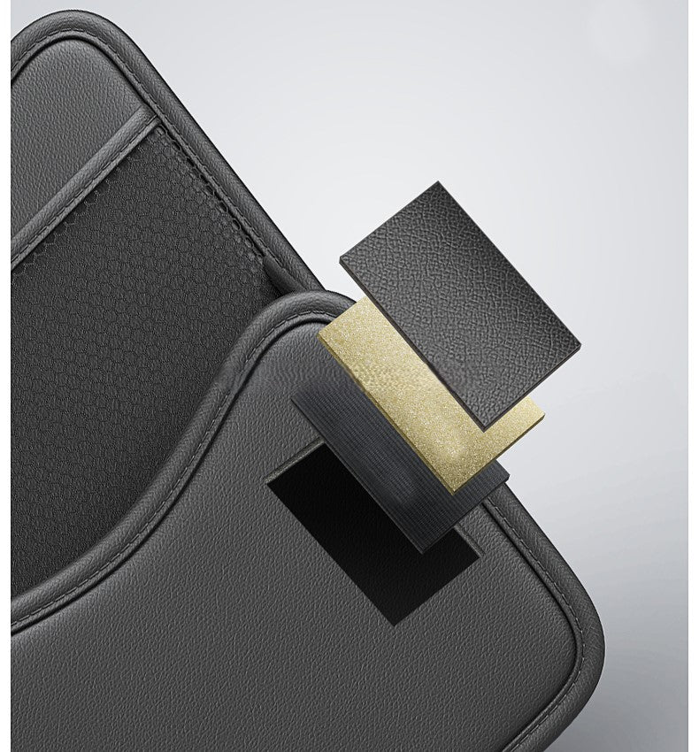 Purse Holder for Cars - Handbag Holder Between Seats - Delicate Leather