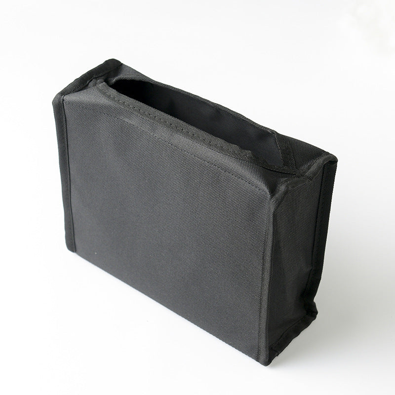 Multi-Functional Car Storage Bag - Car Garbage Bag Bucket and Trash Can, Car Accessories - Delicate Leather