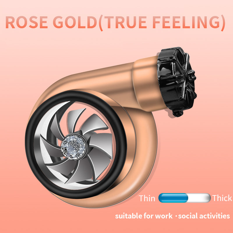 Car Perfume Wood Vent Diffuser - Turbine Design - Delicate Leather