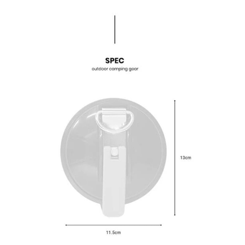 Outdoor Camping Rope Powerful Suction Cup Car Tent Canopy Hook Luggage Strap Fixer Pet Vacuum Suction Cup - Delicate Leather