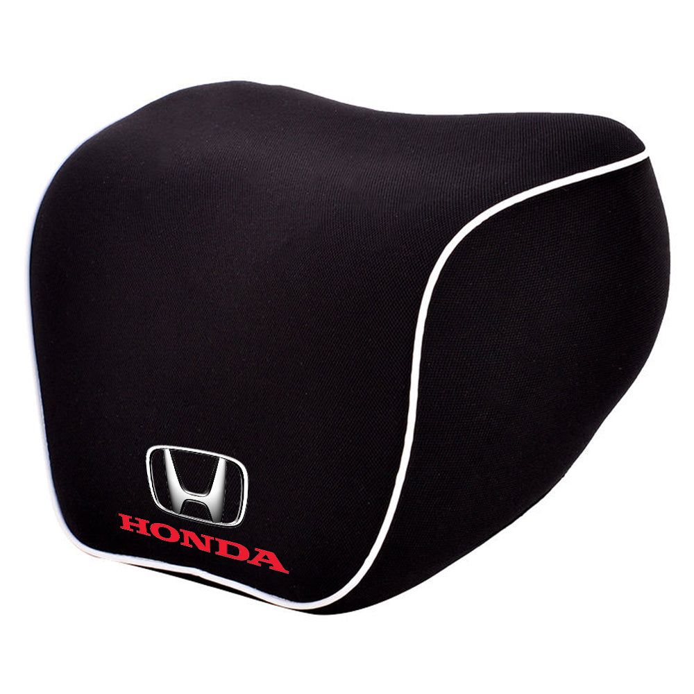 Lumbar Support Cushion for Car and Headrest Neck Pillow Kit, Custom For Cars, Ergonomically Design for Car Seat, Car Accessories HA13983 - Delicate Leather