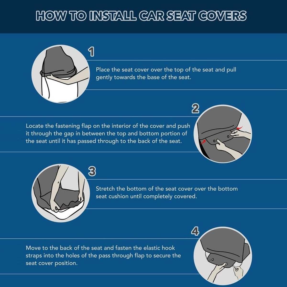 Best. Husband. Ever Car Seat Covers, Custom For Your Cars, Car Bucket Seat Protection Airbag Compatible 2 PCS, Car Accessories, Happy Father's Day, Father's Day Gift