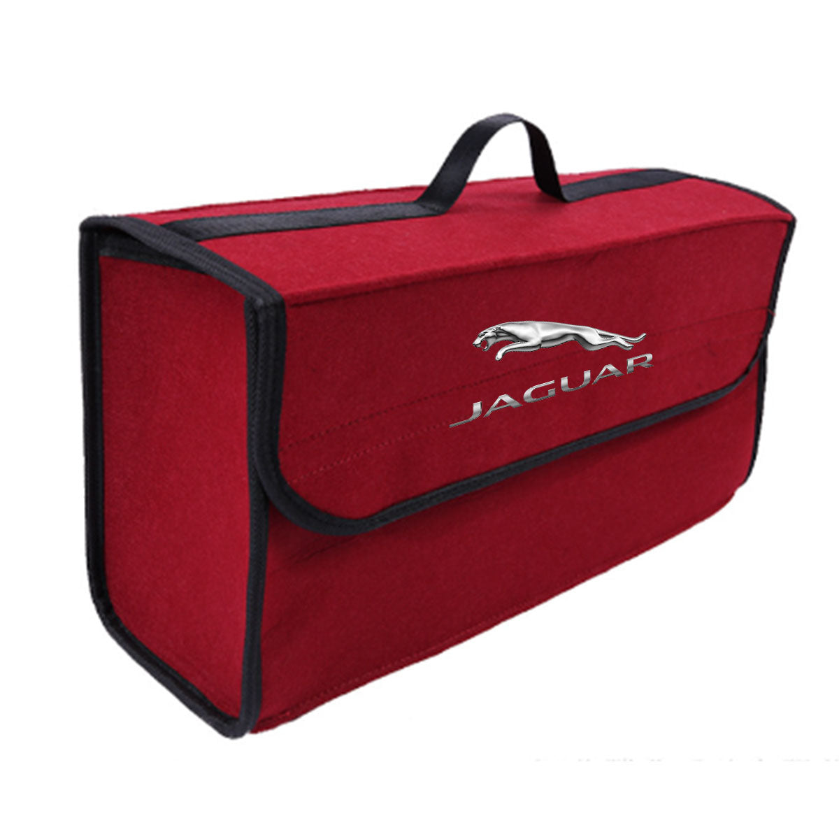 Soft Felt Car Bag Organizer Folding Car Storage Box Non Slip Fireproof Car Trunk Organizer, Custom For Your Cars, Car Accessories JG12990 - Delicate Leather