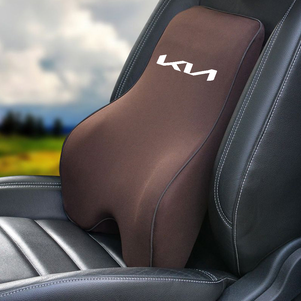 Lumbar Support Cushion for Car and Headrest Neck Pillow Kit, Custom For Cars, Ergonomically Design for Car Seat, Car Accessories UE13983