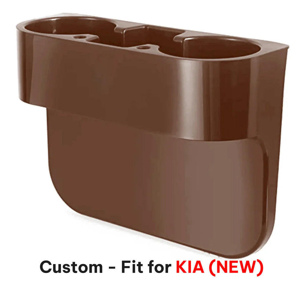 Cup Holder Portable Multifunction Vehicle Seat Cup Cell Phone Drinks Holder Box Car Interior Organizer, Custom For Your Cars, Car Accessories UE11995 - Delicate Leather