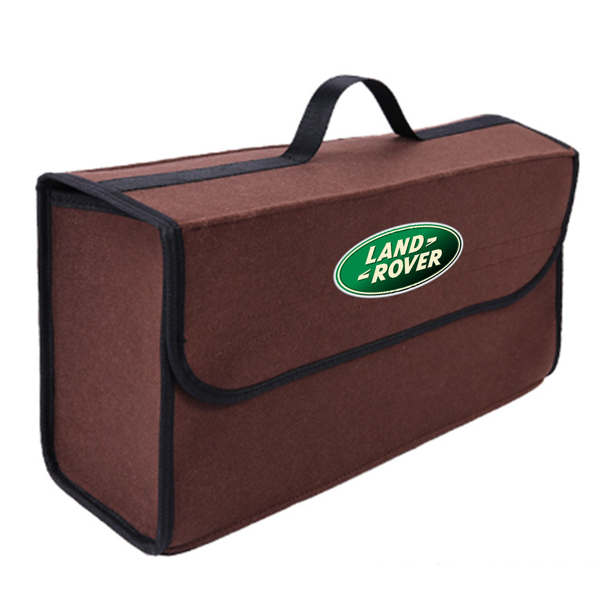 Soft Felt Car Bag Organizer Folding Car Storage Box Non Slip Fireproof Car Trunk Organizer, Custom For Your Cars, Car Accessories LR12990 - Delicate Leather